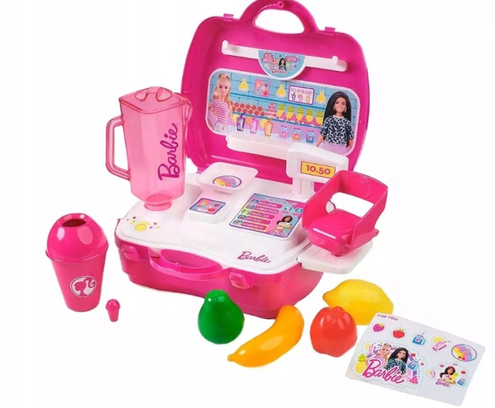 Barbie Смузі Station набір для виготовлення коктейлів чохол валіза скринька