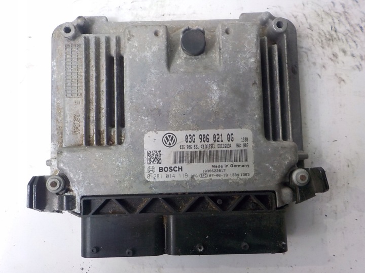 SEAT Computer Bedienteil 03G906021QG 0281014119