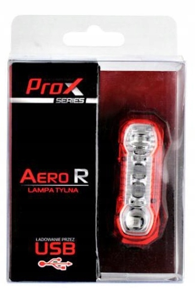 Лампа задня PROX "AERO R" 2-LED 0,5 Вт з зарядкою USB — фото 15