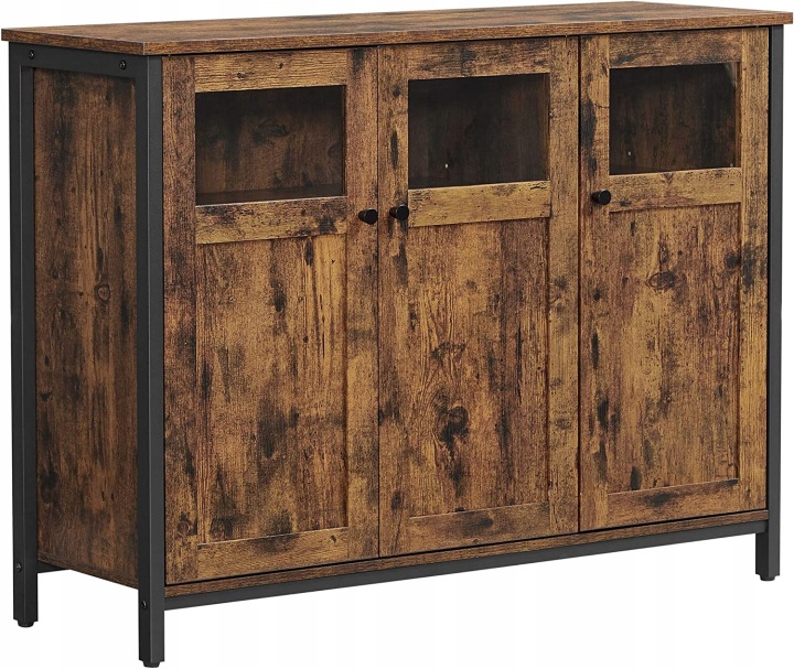 Комод Буфет шафка Кухонна для зберігання 100x35x75 см вінтаж Лофт