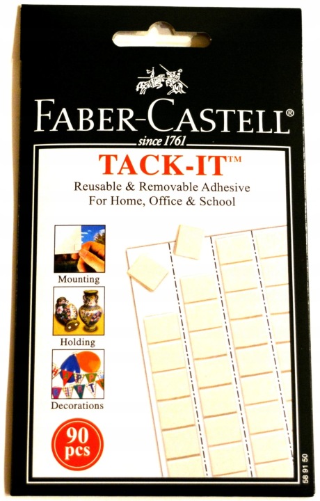 Faber Castell Маса Кріпильна Tack-It біла 50 г — фото 8