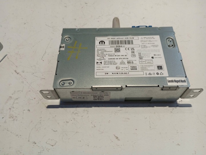 Bedienteil modul RADIA NAVI PEUGEOT 308 T10 9863509480