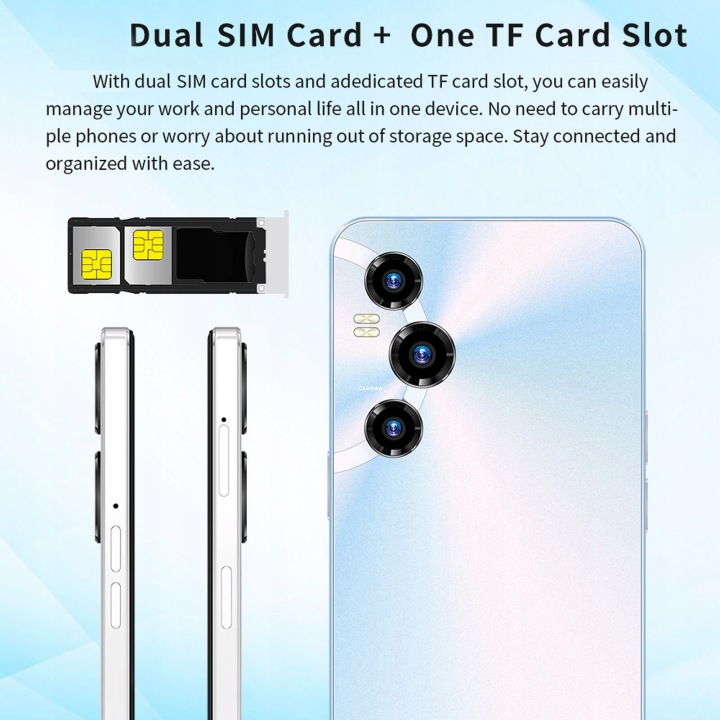 S30Ultra 6.53in Розблокований смартфон 4G Сітка 5G Dual Band WiFi 8 ГБ AR — фото 8