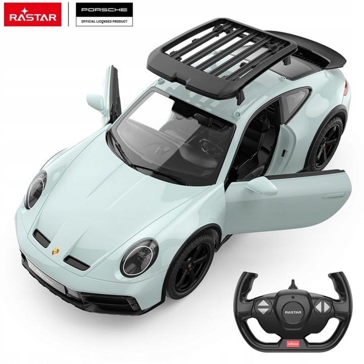 Машинка Р./ C 1:14 Porsche 911 Dakar М'ятний RASTAR Rastar — фото 6