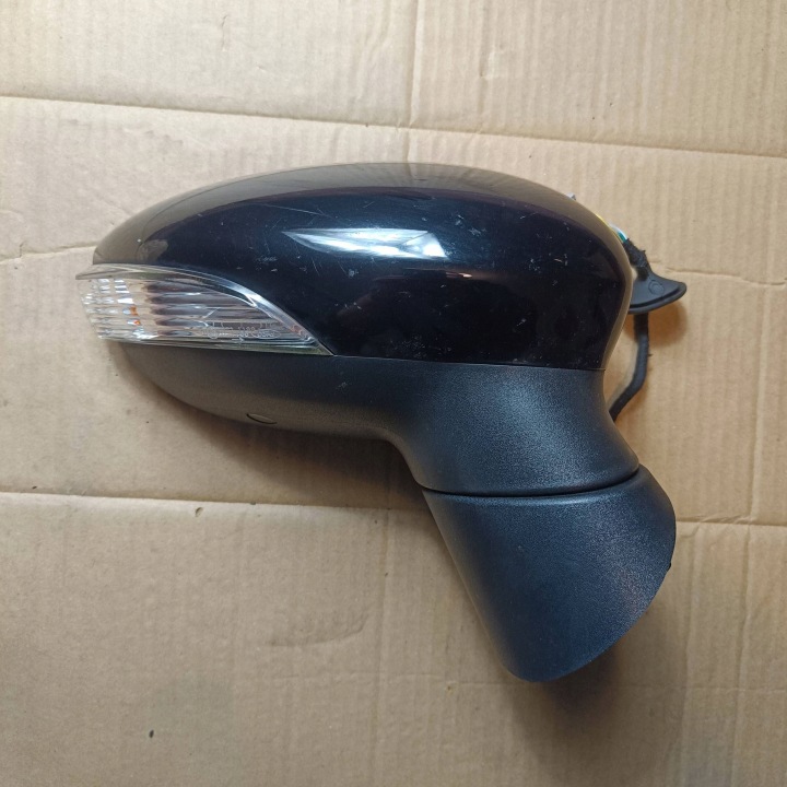 Ford Fiesta MK7 2016 SPECCHIETTO RETROVISORE Destro SKLADANE nero XE