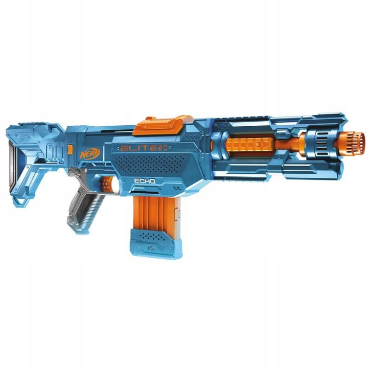 NERF ELITE 2.0 E9533 пускова установка Echo CS-10 + 24 стрілки — фото 2