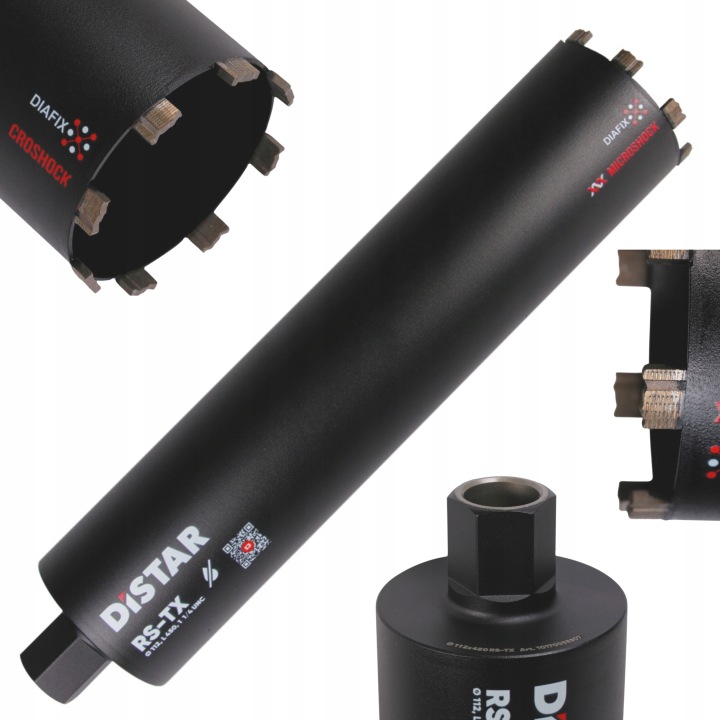 Vrták Distar Dds-w 112x450 1 1/4 Unc do betonu