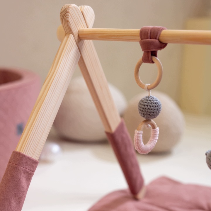 Стійка розвивальна Килимок Іграшки Набір подарунок на baby shower baby gym VELVE — фото 10