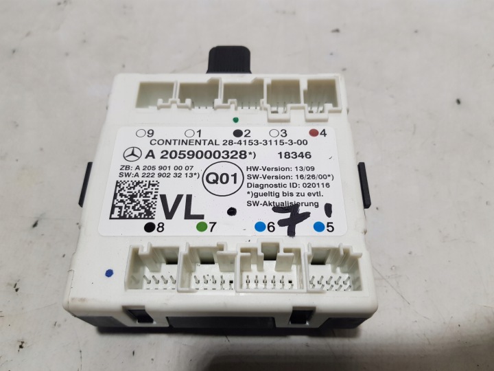 module door control unit MERCEDES W205 2059000328