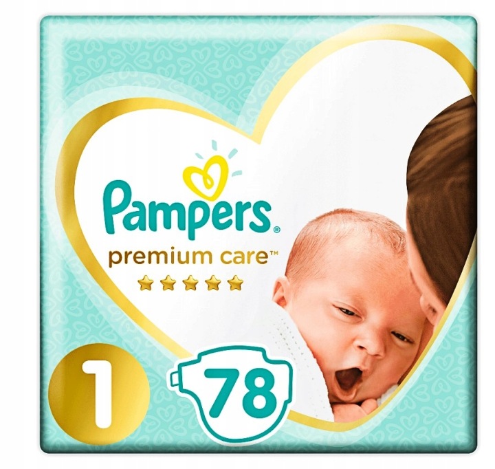 Дитячі plienky Pampers Premium Care 1 - 78 ks — фото 2