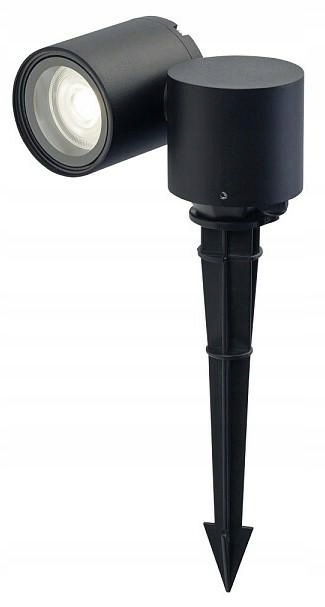 Zahradní lampa Tubings M Černá 1xGU10 Reflektor Osvětlení domu a zahrady