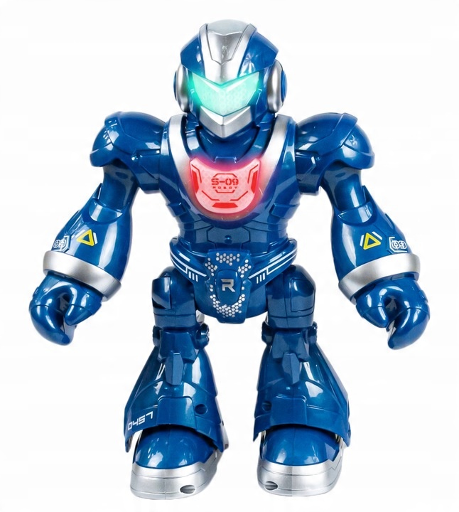 PROGRAMMABLE INTERACTIVE ROBOT DANCING RC FOR CHILDREN LED + REMOTE CONTROL Batteries 5 x AA