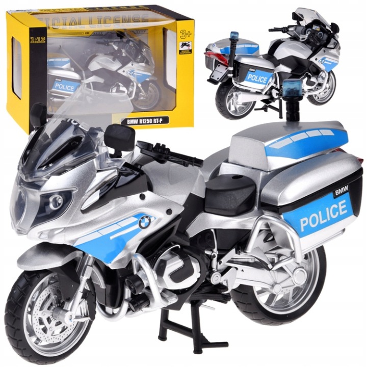 Модель поліцейського BMW R1250 RT-P 1:12 Мотоцикл Поліція 5905258543048