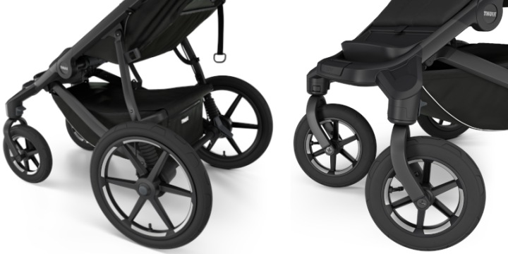 Thule Urban Glide 4 Чорний on Чорний візок прогулянковий до 22 кг 2024 — фото 3