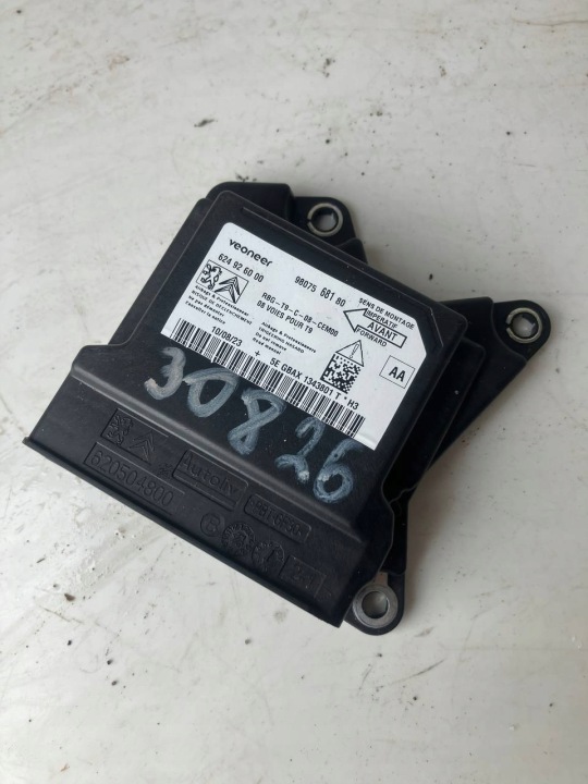 modul SENSOR AIRBAG 9807568180 PEUGEOT 308 T9 #26