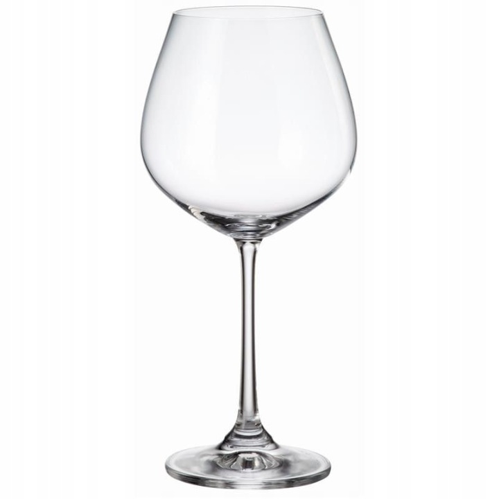 Skleničky na červené víno, skleničky na vodu Bohemia 640 ml 6 ks