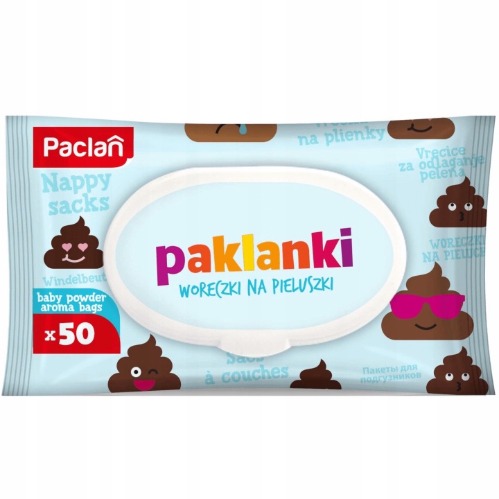 Paclan Мішечки на підгузки ароматні 50 шт. — фото 5
