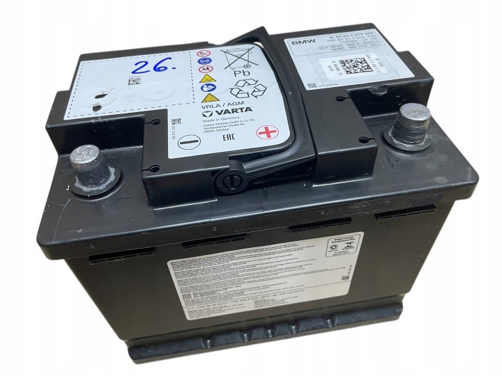 AKUMULATOR AGM START-STOP 12V 60AH 660AH BMW 2024R Original