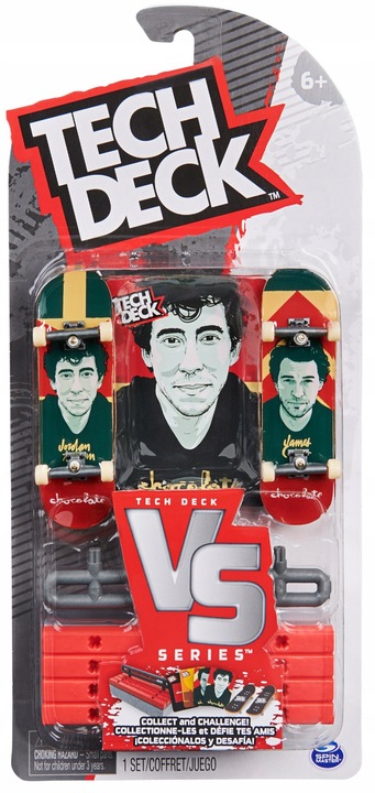 FINGERBOARD ZESTAW DESKOROLKA Z PRZESZKODĄ 2PAK CHOCOLATE GRIND TECH DECK Rodzaj zestaw