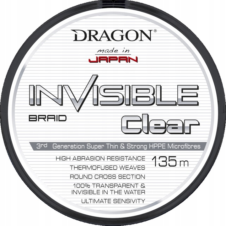 Plecionka Dragon Invisible Clear 0,06 mm x 135 m - porównaj ceny 
