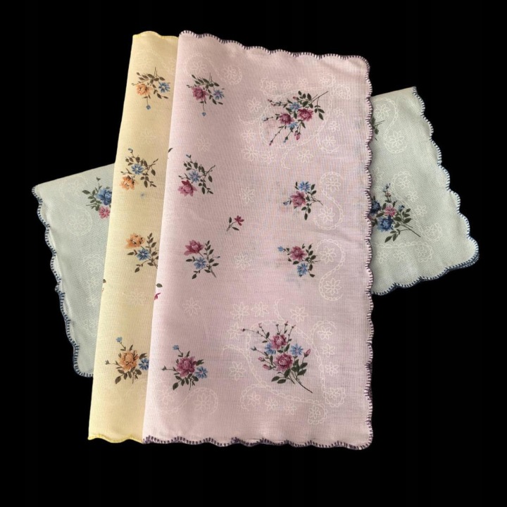 9 шт. Хустинки для жінок Lovely Wavy Edge 11.4x11.8 дюймів Wipe The Sweat — фото 5