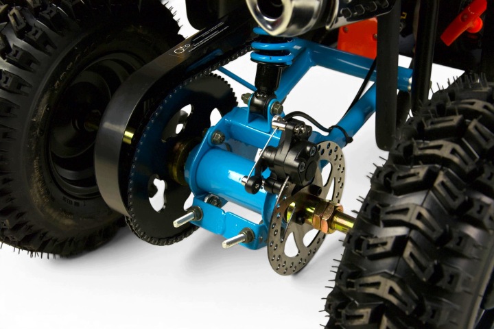Міні QUAD бензиновий 50cc для дітей XTR M9 великі колеса регулювання швидкості — фото 7