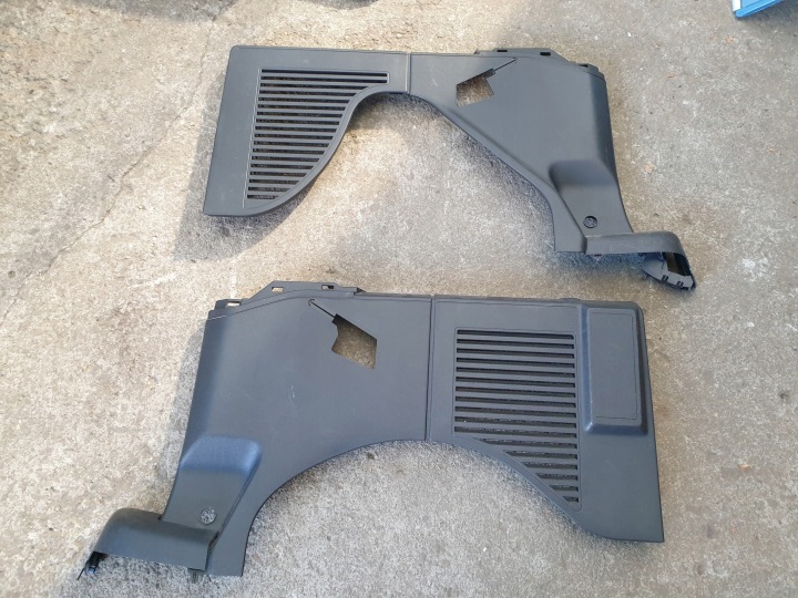 Revetement panneau coffre arrière Couverture tablier moteur CITROEN BERLINGO II 2010- B9