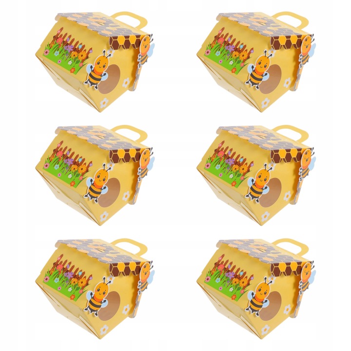 20 шт. Paper Beehive Candy Boxes для Birthday and Wedding Favors — фото 8