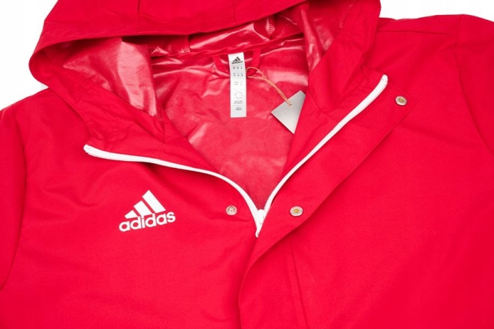 Куртка для дітей adidas Entrada 22 All-Weather червона Р. 140 — фото 8