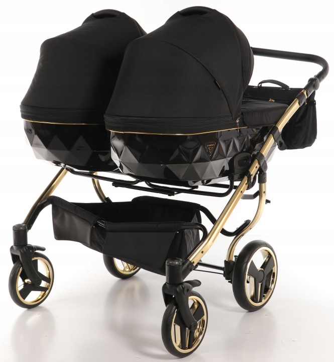 Візок для двійні 2 в 1 Junama Diamond S Line Duo 01 Сірий — фото 6