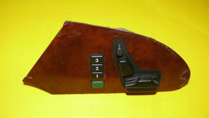 panel ovládání FOTELEM levý předek MERCEDES W140