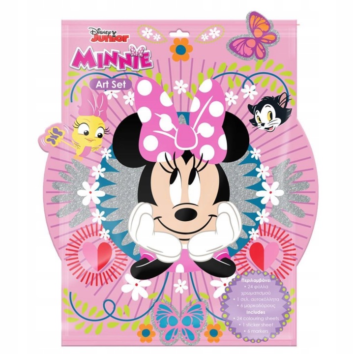 Розмальовка з наклейками MINNIE