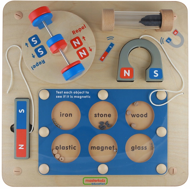 Tablica Montessori Przyciąganie Magnes MASTERKIDZ Wiek dziecka 3 lata +