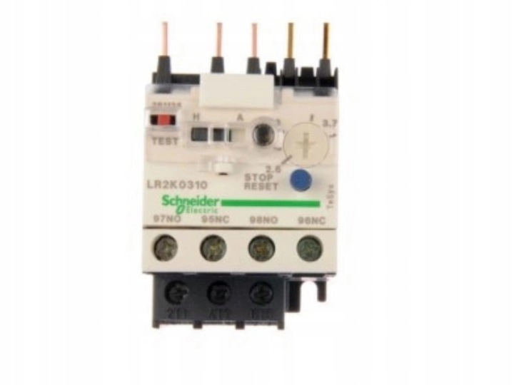 Tepelné relé 2,6 3,7A Schneider Electric LR2K0310