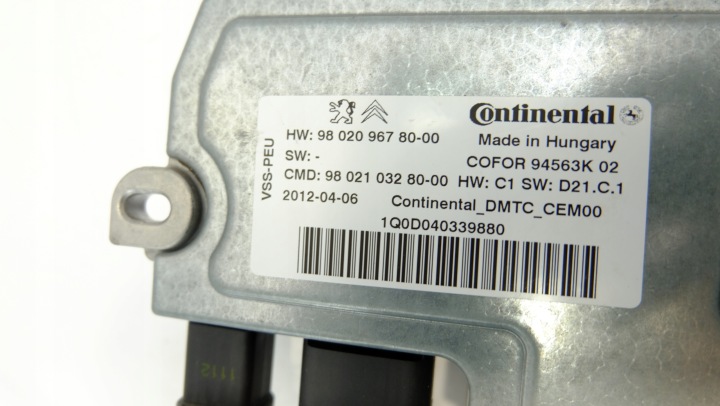 PEUGEOT 508 E START STOP COMPUTER CROWD 9802096780 9802197380 13