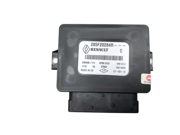 kompjuter računalo upravljačka elektronske rucne kocnice RENAULT KADJAR ESPACE V 285F20284R