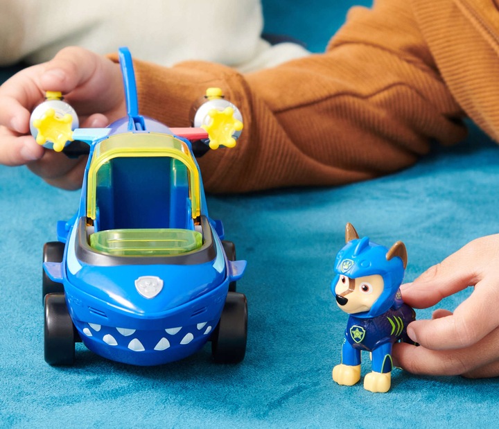 PSI PATROL AQUA PUPS ZESTAW PODWODNY POJAZD WYRZUTNIA REKIN Z FIGURKĄ CHASE Rodzaj pojazdu pojazdy z bajek