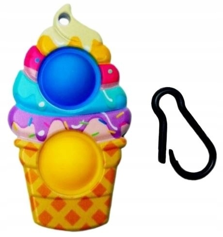 Брелок PUSH BUBBLE POP IT іграшка-антистрес — фото 3