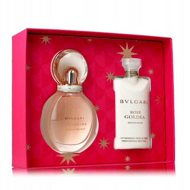 bvlgari rose goldea blossom delight woda perfumowana 50 ml   zestaw  