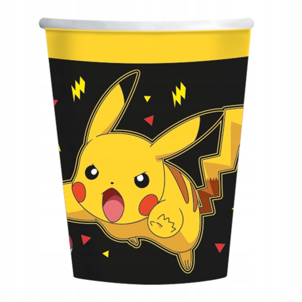 Кружки Pokémon папір 237 мл / 8 шт.