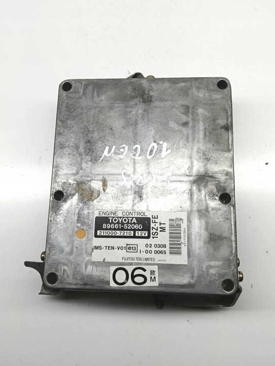Bedienteil DES MOTORS Computer TOYOTA Yaris und 1.0 89661-52060