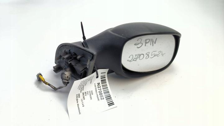SPECCHIETTO RETROVISORE Destro EU nero CITROEN C3 e 3 PIN