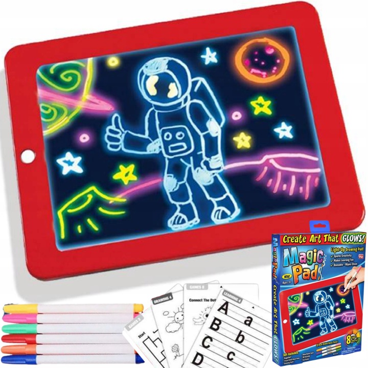 Pronett XJ3574 Чарівна дошка для малювання - Magic Pad Deluxe — фото 8
