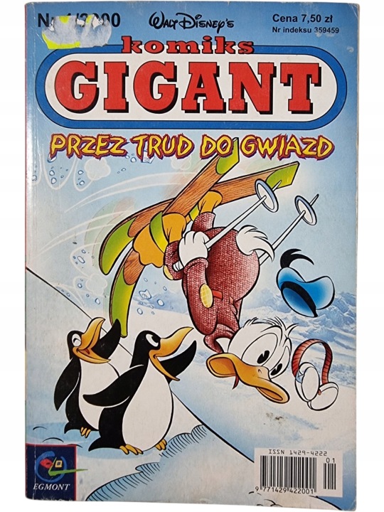 Zdjęcie egzemplarza: Przez trud do gwiazd / Gigant Poleca / Komiks nr 11/00 / rok 2000