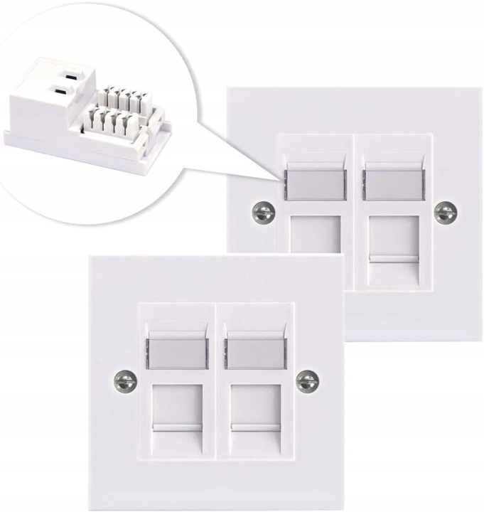 Usb nástěnná zásuvka Vce bílá