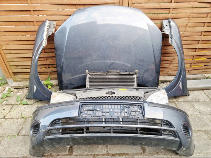 FORD MONDEO MK3 front KOMPLET bonnet tension belt bumper lights fenders colour M1