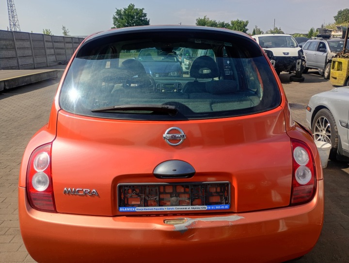 heckklappe kofferraumdeckel Kofferraum hinten heck Nissan Micra K12 03-10 kod lakieru A11G