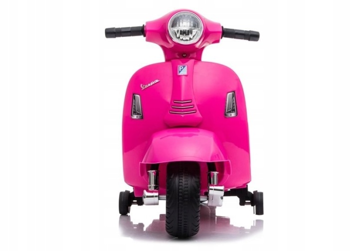2 шт. Скутер на Акумулятор Vespa GTS 300 Міні Рожевий — фото 2
