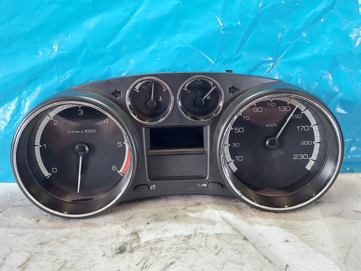 quadro strumenti TACHIMETRO contagiri OROLOGIO PEUGEOT 308 1.6 HDI 9666649080