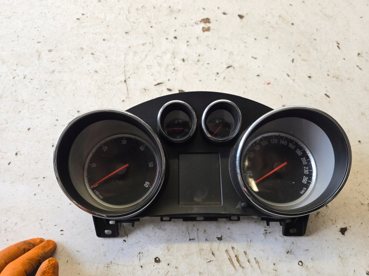 OPEL ASTRA J ZAFIRA C Instruments tachymètre compte tours Horloge montre tableau bord DIESEL EUROPA 13433805 AFL5